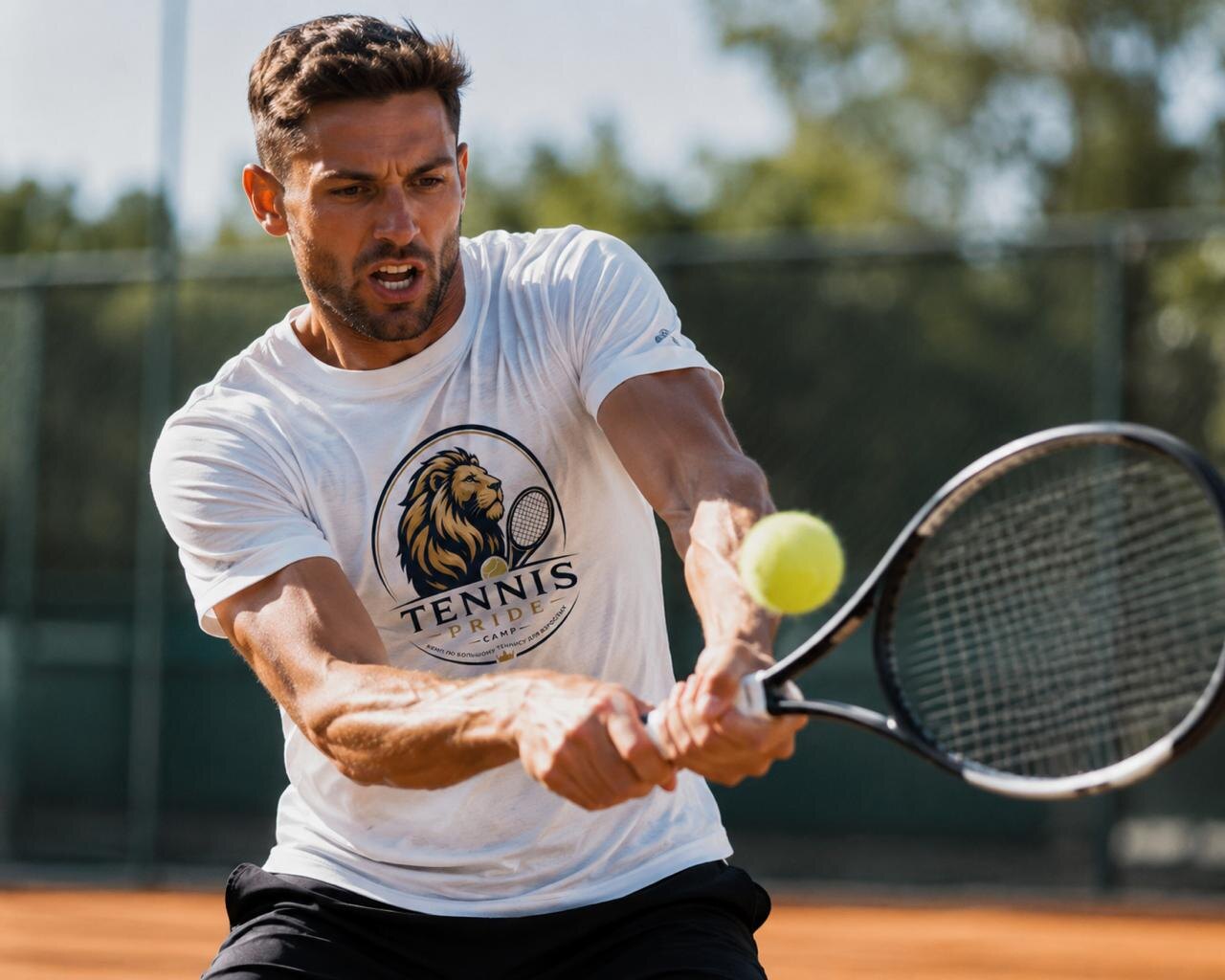 Тренировка Tennis Pride на корте